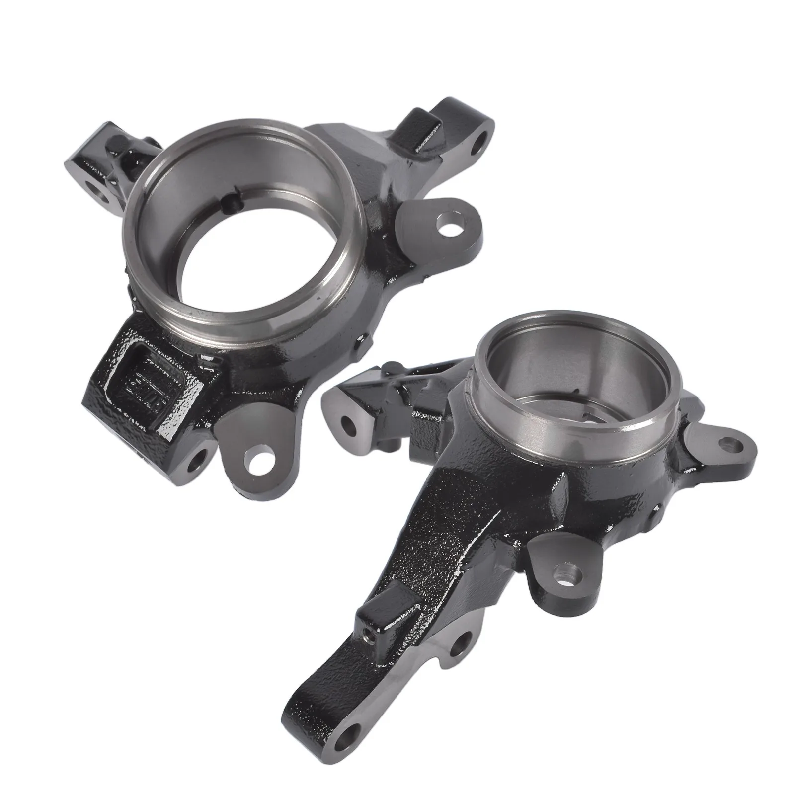 AP01 Pair Steering Knuckle Front Left & Right For 07-18 Mitsubishi Outlander Lancer 3870A008, 3870A007, 3870A012, 3870A011