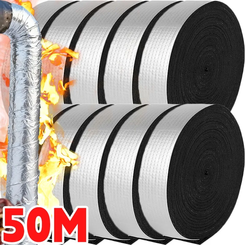 

Self Adhesive Wrap Tape for Outdoor Winter Foil Foam Freeze Protection Water Pipe Wraps Sleeve Insulation Wrap Cold Hot Water