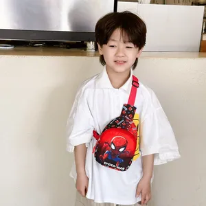 Disney-Marvel'in Çanta Sandığı, Çocuk, Örümcek Adam, Kaptan Amerika, Demir Adam, omuzdan askili çanta Çizgi Film, Çanta çapraz askılı çanta, Madeni Paraların Üzerindeki Kapı, Hediyeler, Güzel 8 en çok satan, çanta adam örümcek - №2