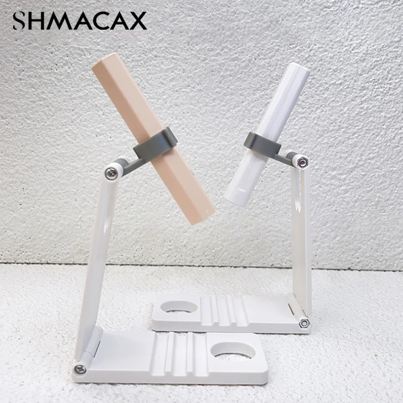 Nail Art Light Lamp Holder Nail Dryer Machine Phototherapy Lamp Bracket Rotatable And Foldable Metal Pen Uv Light Lamp Holder