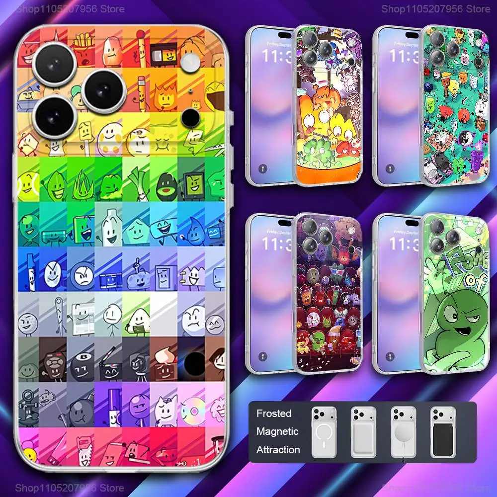 

B-Battle For Dream Islands Magnetic Frosted Cover Phone Case For iPhone 17,11,16,12,15,14,13,Pro,Plus,E,Max,Air,Mini