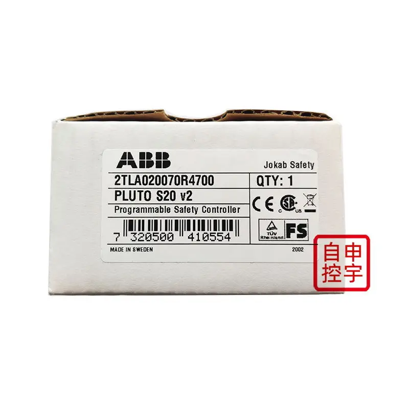 

2025 ABB Safety Relay PLC Pluto S46 V2 2TLA020070R1800 New Original Genuine