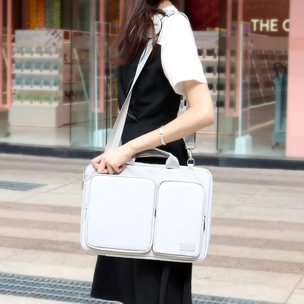 Business Laptop Briefcase Bag Large Capacity Waterproof And Shockproof Wear Resistant And Durable