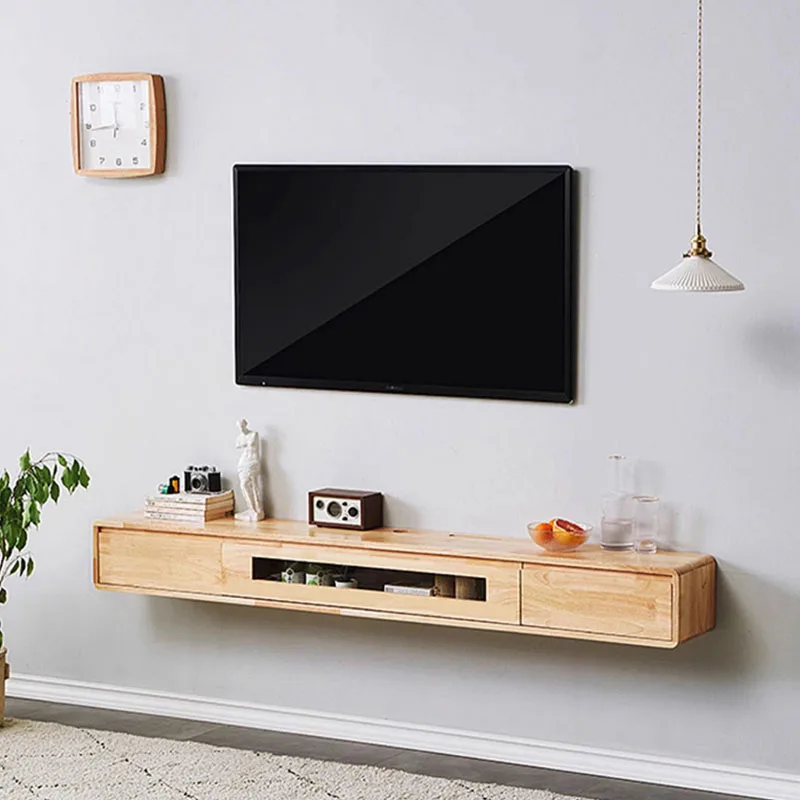 Soporte de gabinete de Tv suspendido con pantalla, estante Para colgar en la pared, mueble de Tv, estantes de pared flotantes, Muebles Para El Hogar