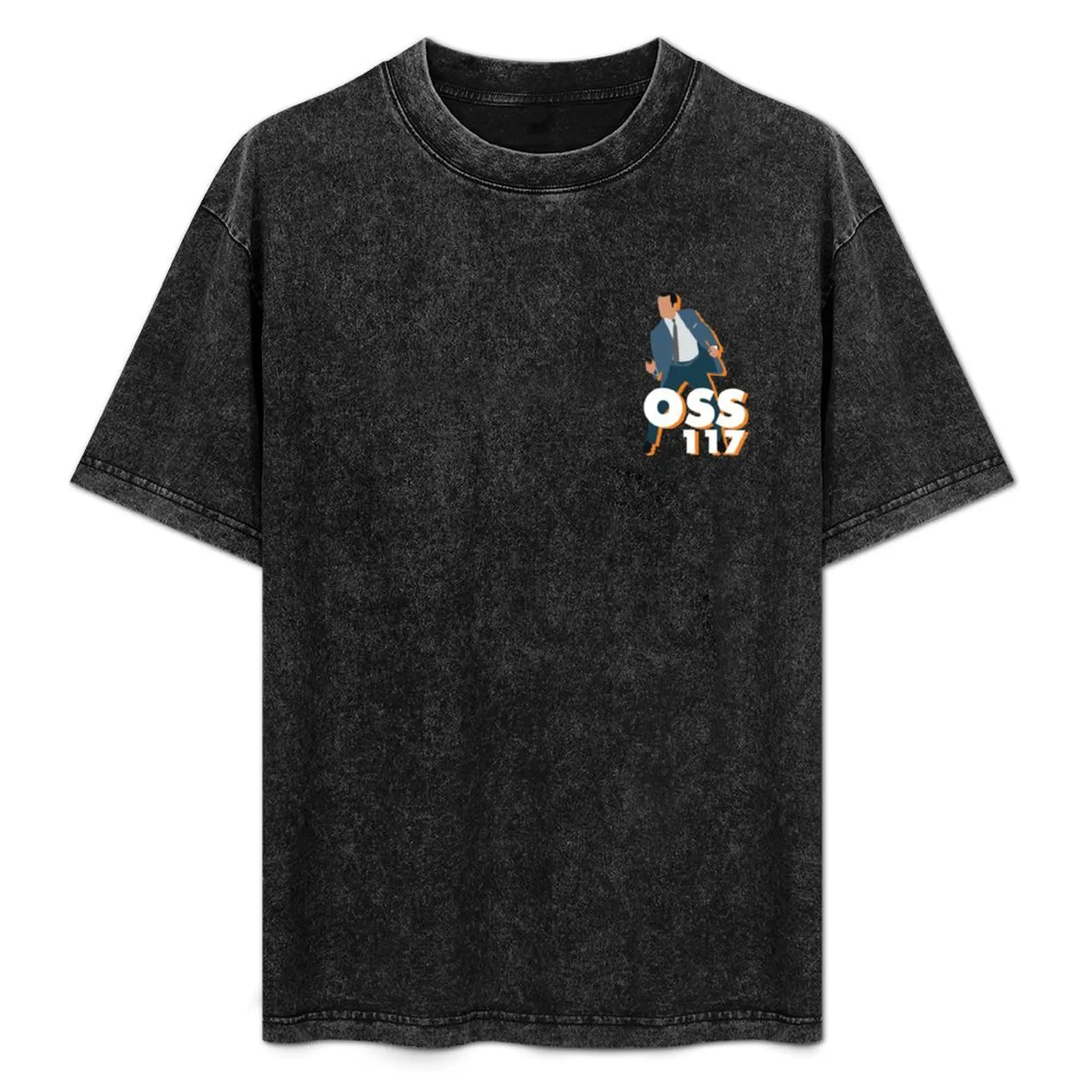 OSS 117 T-Shirt street wear Aesthetic clothing mens graphic t-shirts