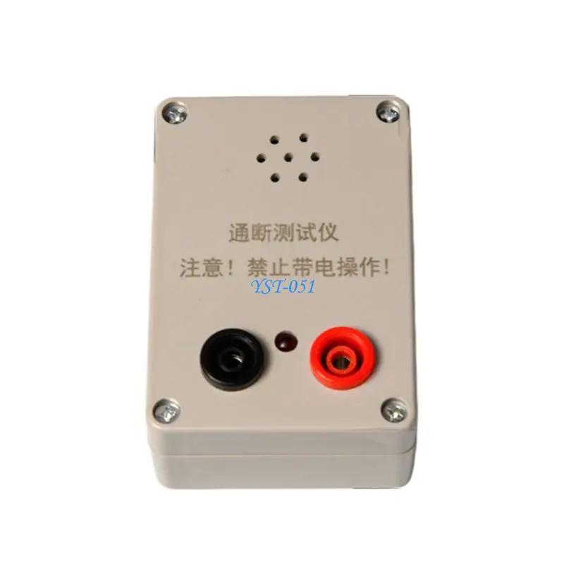 E15A Plastic Continuity Tester Tool With Visual And Audible Alarm For Accurate Wire Testing