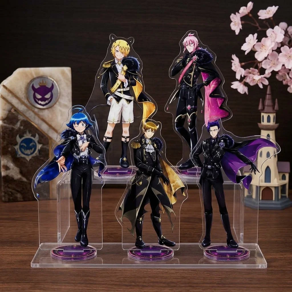 Anime Welcome to Demon School Iruma Kun Acrylic Stand Keychain 15CM Suzuki Iruma Asmodeus Alice Desktop Ornament Fans Collection