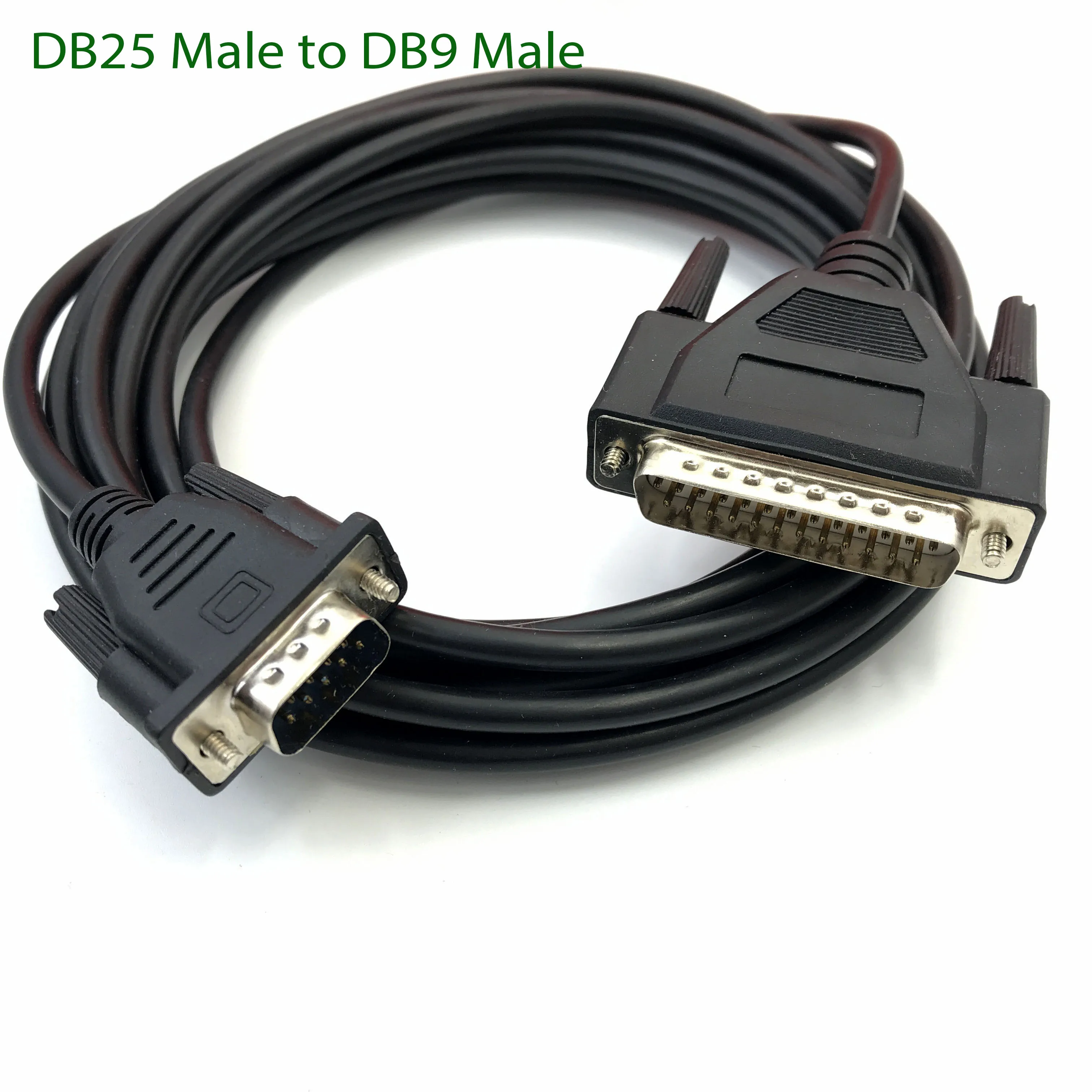 DB9 serial port to parallel port data cable 9-hole to 25-pin computer connection 25-hole ticket printer customization