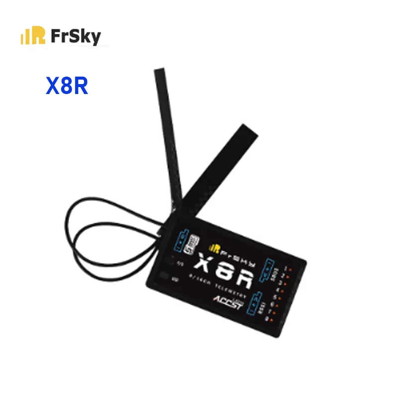 Receptor FrSky X8R de telemetría de 8/16 canales para multicóptero cuadricóptero RC Compatible con transmisor X7 X9D X12S