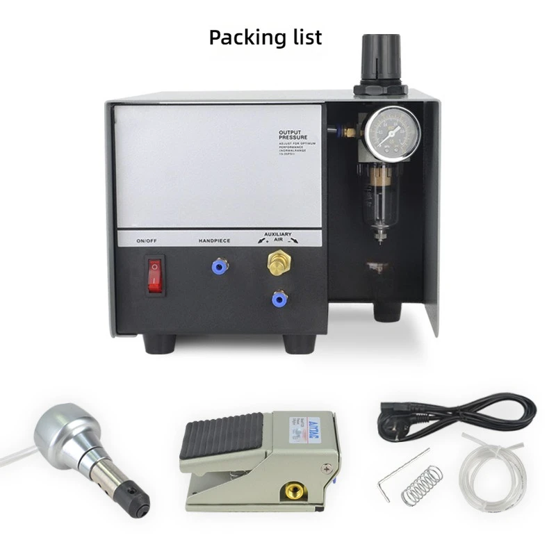 E03 Pneumatic Impact Engraving Machine, Graver Mate Jewelry Engraver Single Head