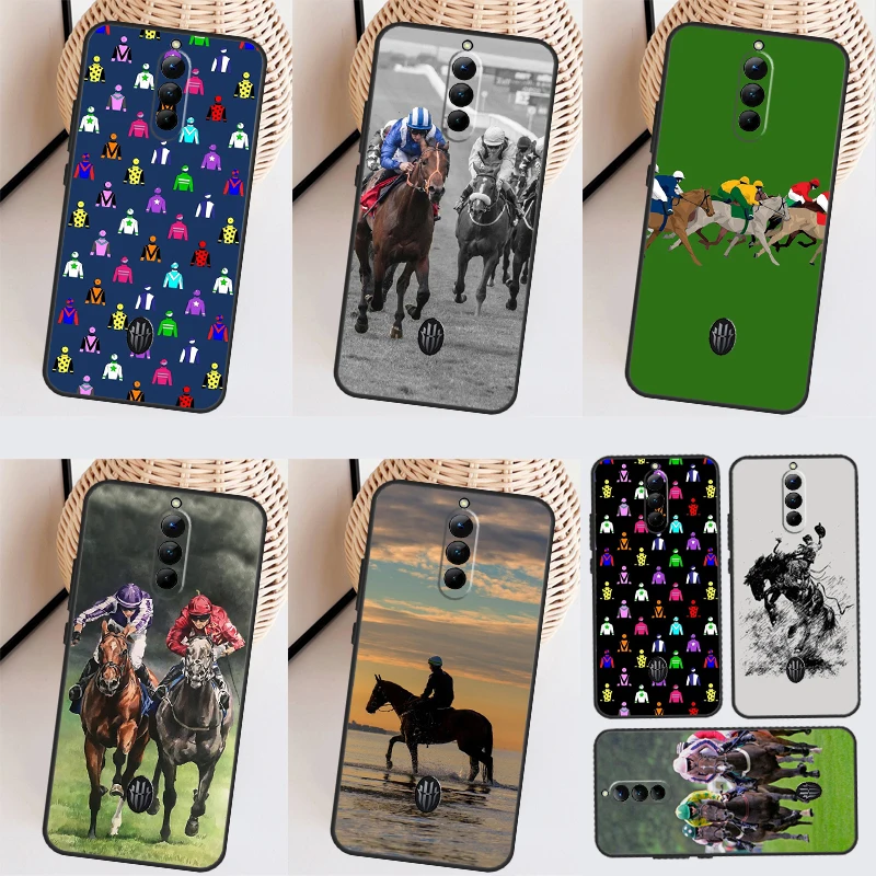 Horse Racing Phone Case For Nubia Red Magic 8S Pro Plus 6 7 8 Pro 6S 7S Pro 5G 5S 6R Back Cover Shell