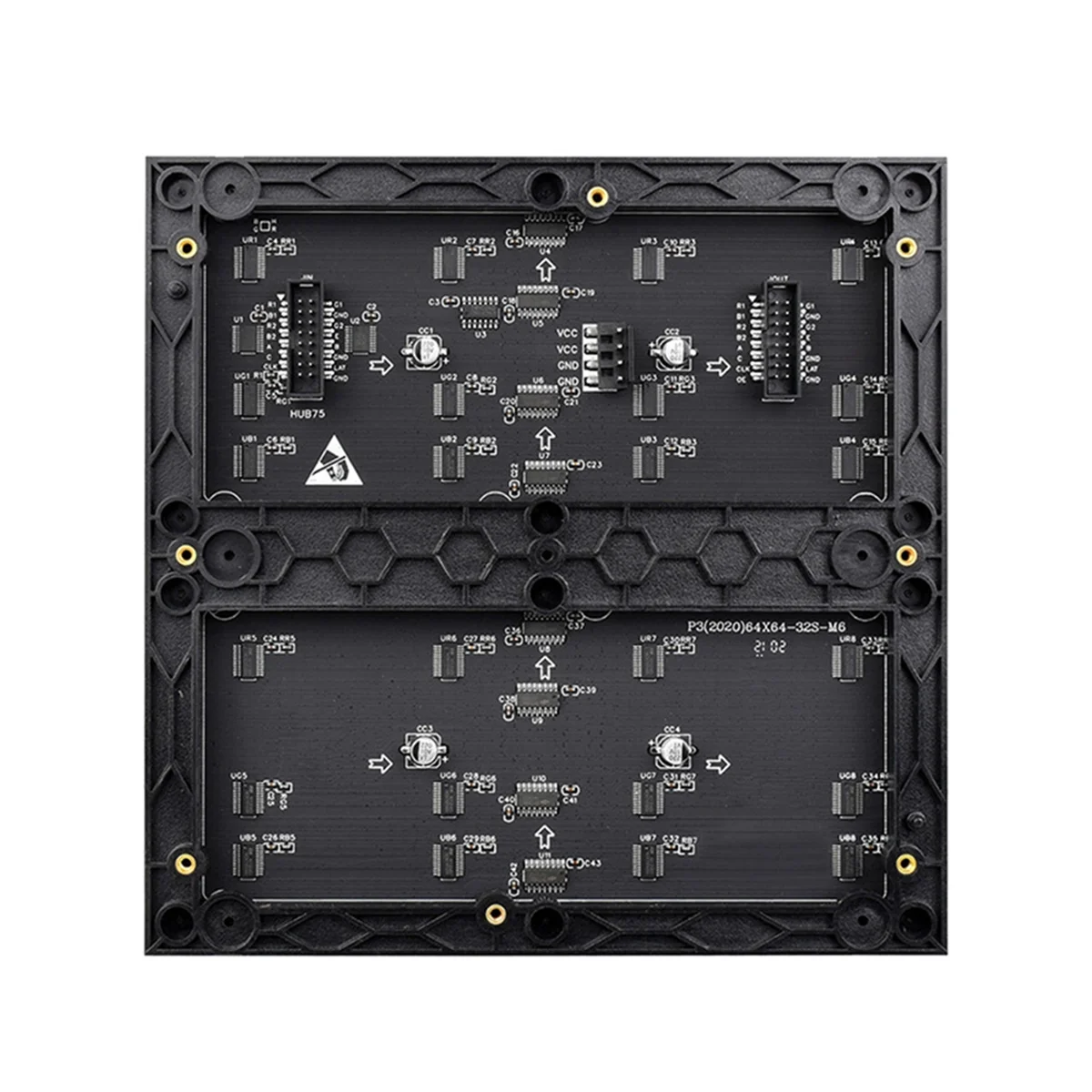 Эффективный модуль Waveshare для регулируемого интерфейса HUB75 Raspberry Pi