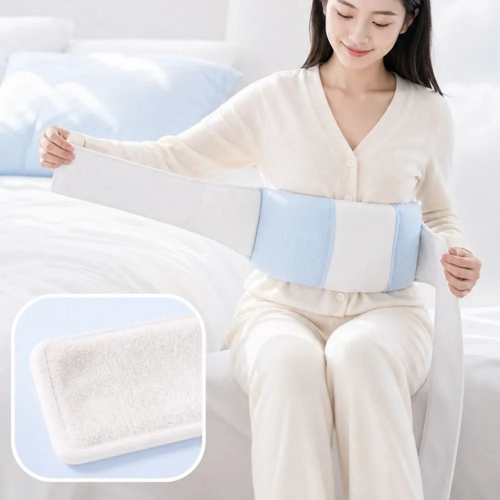 Adjustable Wrap Around Lumbar Support Pillow Comfortable Breathable Sleep Waist Supporter Ergonomic Design Cotton Waist Cushion