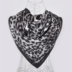 Beige Yellow Silk Scarf 2015 New Design Ladies Large Square Sation Scarves Printed Spring Autumn Female Paisley Scarves Wraps