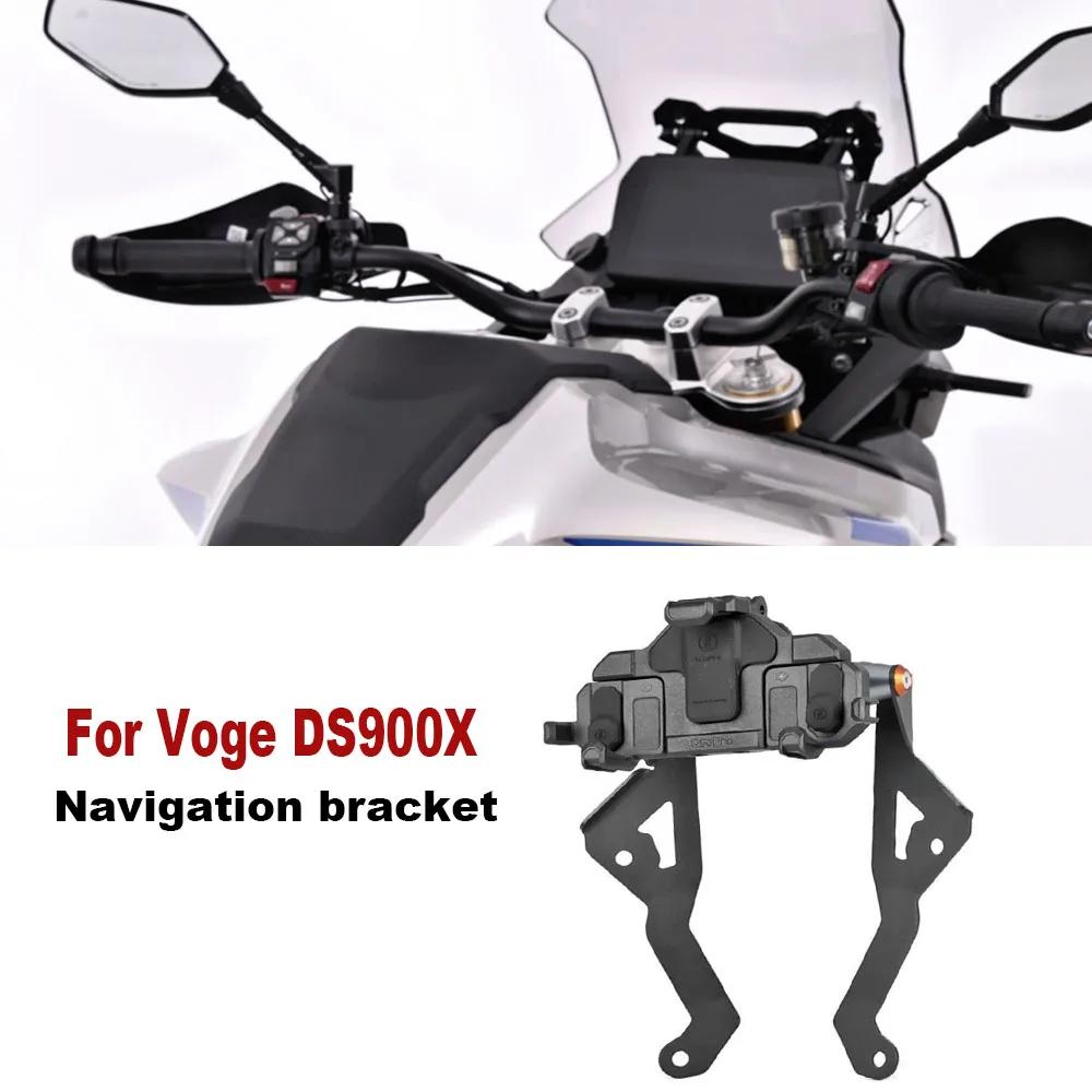 

﻿For Voge DS900X DSX 900 DSX Motorcycle Mobile phone GPS holder Navigation plate bracket Mounting kit