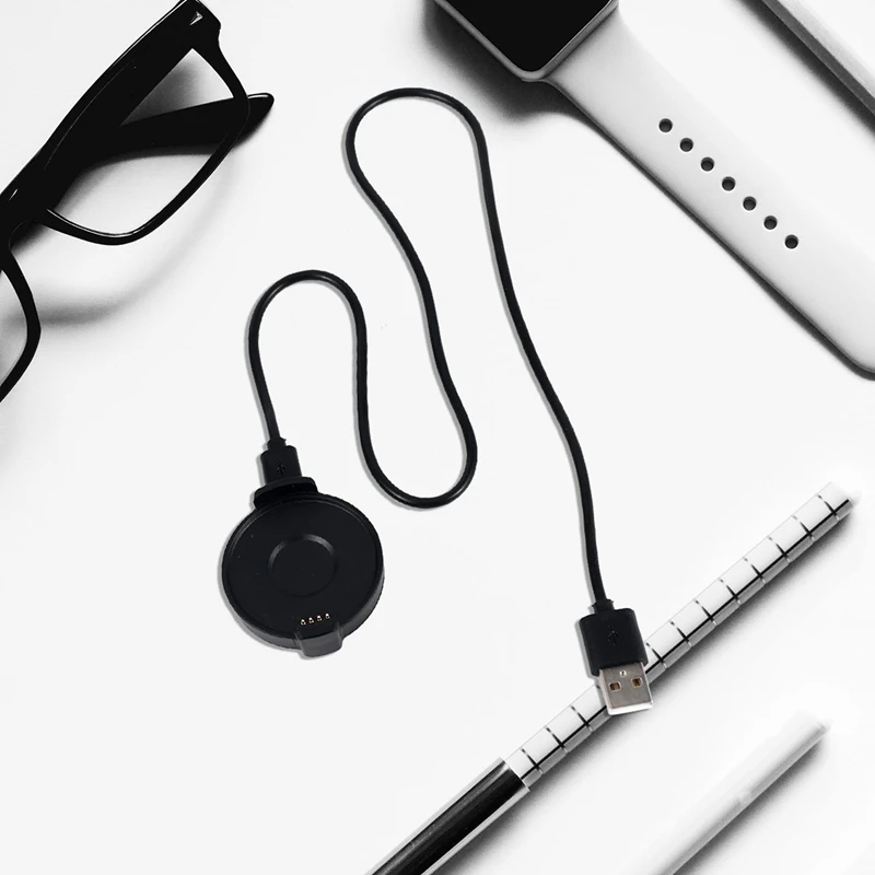 Smart-3X Smart Watch-oplader voor Ticwatch Pro USB-gegevens en dock-oplaaddockkabel Bluetooth met 1M magnetische zuigkabel