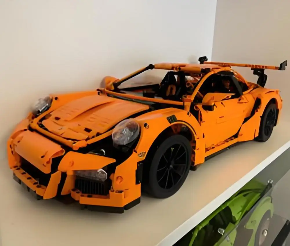 Compatibile 42056 MOC Bricks 911 GT3 RS Technicial Car Toys ragazzi regalo di natale bambini costruttore modello Building Blocks per adulti