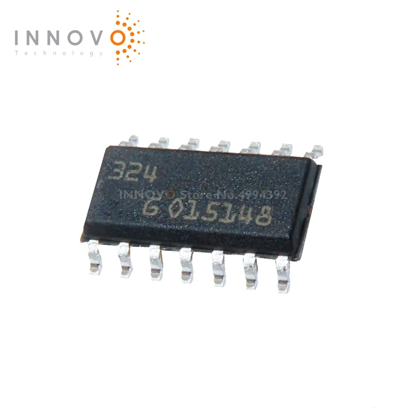 10pcs/lot LM324DT LM324 OPAMP GP 4 CIRCUIT SOP-14 IC CHIP New Original