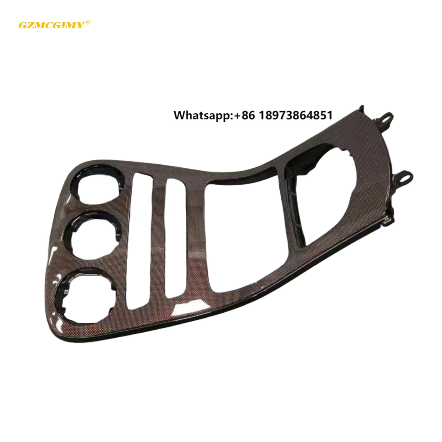 

High Quality Automotive Red Interior for Mercedes Benz W205 C43 C63 Central Console Panel