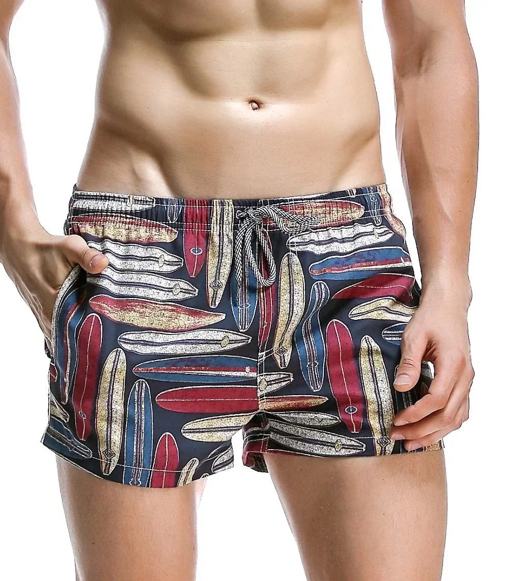 SEOBEAN メンズ カジュアル サマー ビーチ ボードショーツ ルーズフィット 快適な軽量パンツ アウトドア アクティビティ用