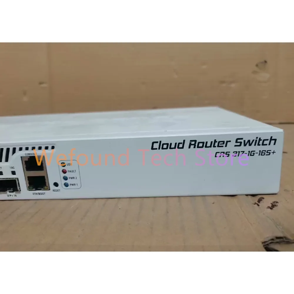 CRS317-1G-16S+RM 1 electrical port+160000 Mbps optical port all-optical intelligent network management switch CRS317-1G-16S