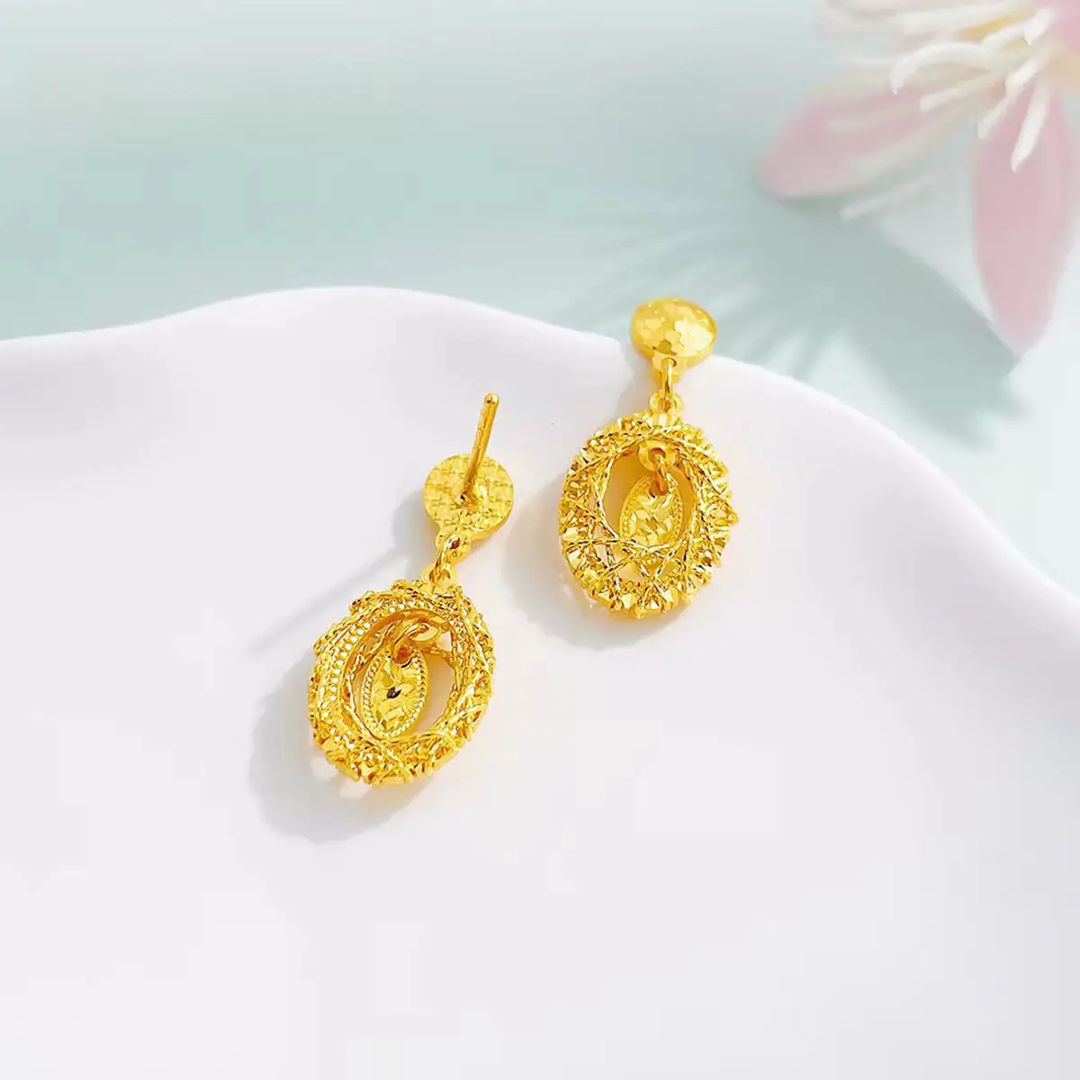 Thumbnail 4 - #2 New K Gold Earrings Arrivals