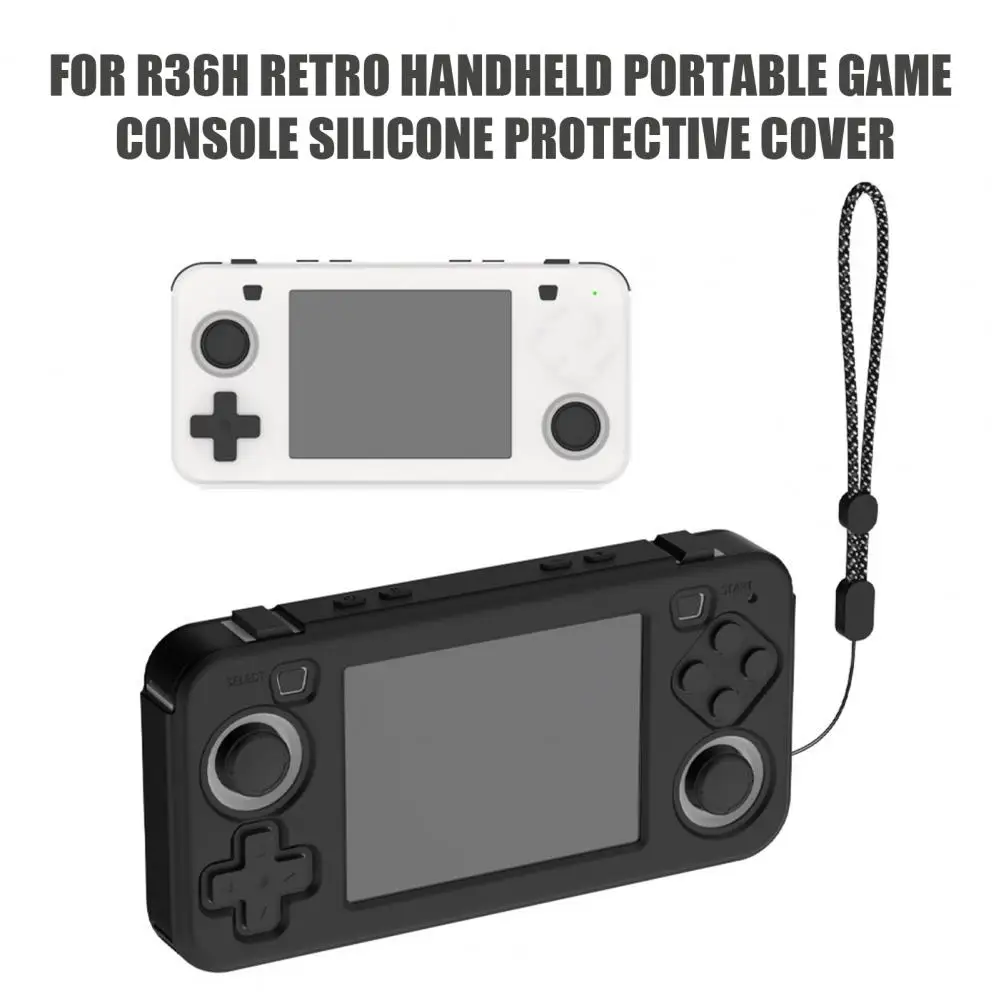 

Ergonomic Game Console Cover Game Console Case Silicone Protective Case for R36h Handheld Game Console Shockproof for Ultimate
