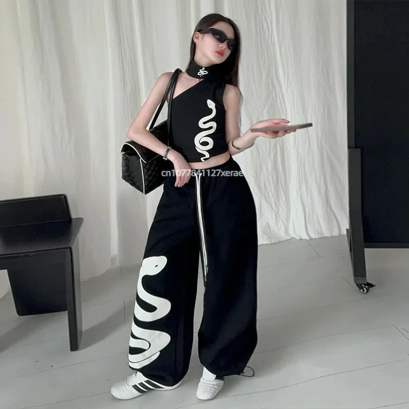 2026 Neues Mädchen-Sommer-Jazz-Tanzset im koreanischen Hip-Hop-Streetwear-Stil, Kinder-Performance-Kostüm, Sport-Bühnenoutfit – Detail 8