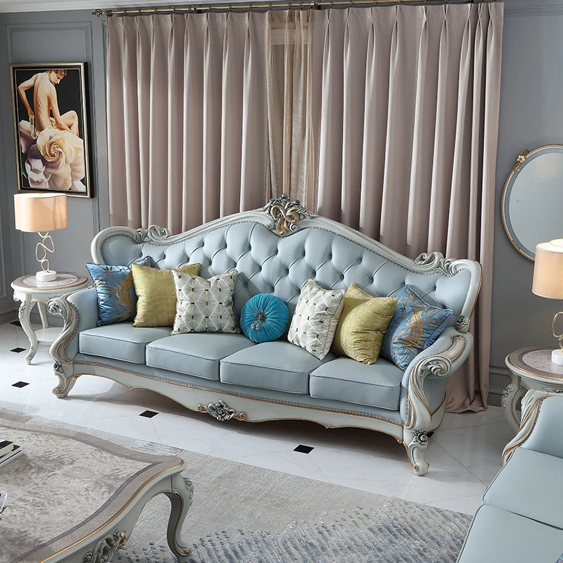الكلاسيكية النائمة الفاخرة أريكة الكبار أوروبا غرفة المعيشة أريكة أنيقة مصمم وسادة Divani Da Soggiorno اكسسوارات المنزل