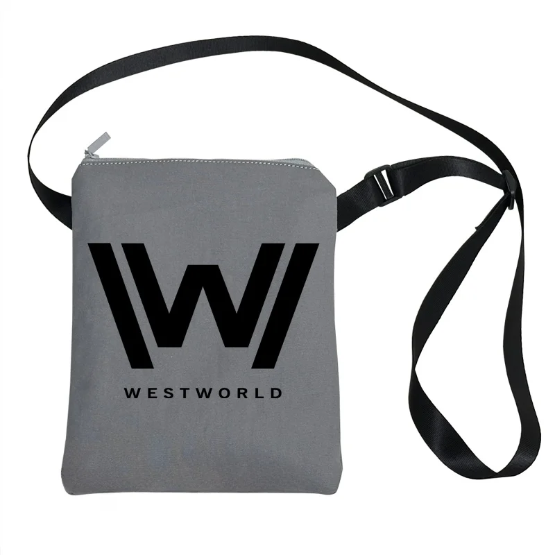 

Оригинальный дизайн WESTWORLD Crossbody Single Oulder Xo Faion Холщовая сумка Мягкий нейлон с принтом на молнии...