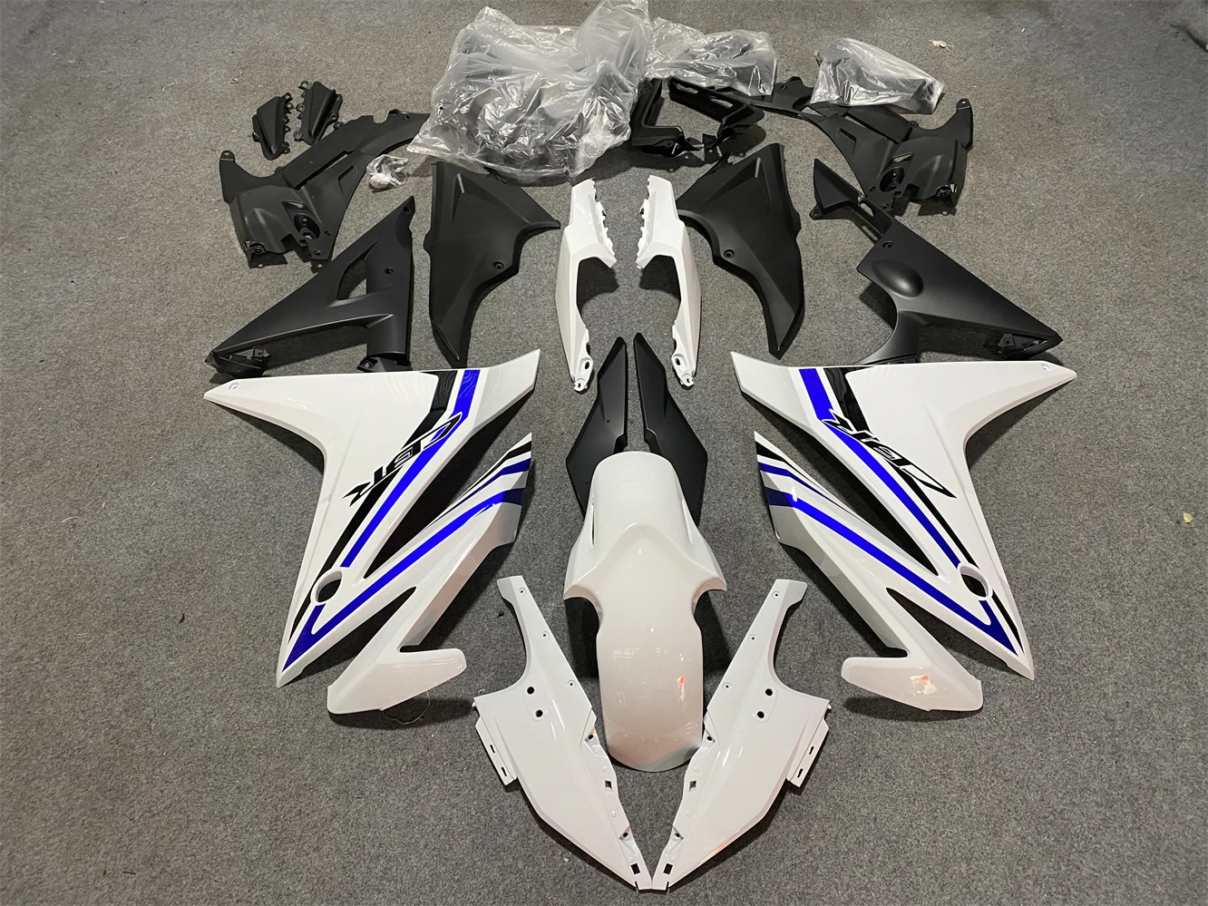 Motorcycle fairing for Honda CBR500R 16-18 years CBR500 2016 2017 2018 2019 Fairing White Black Blue