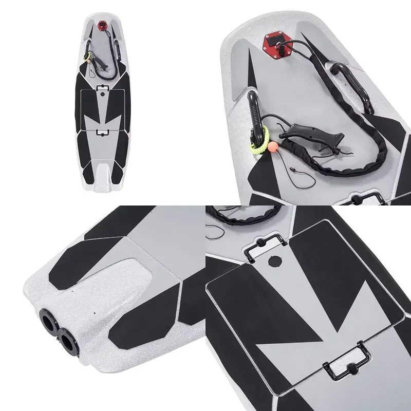 Shark 2025 New Arrival Electric Jet Board Single Spray Carbon Surfboard for High-Speed Water Sports Standing