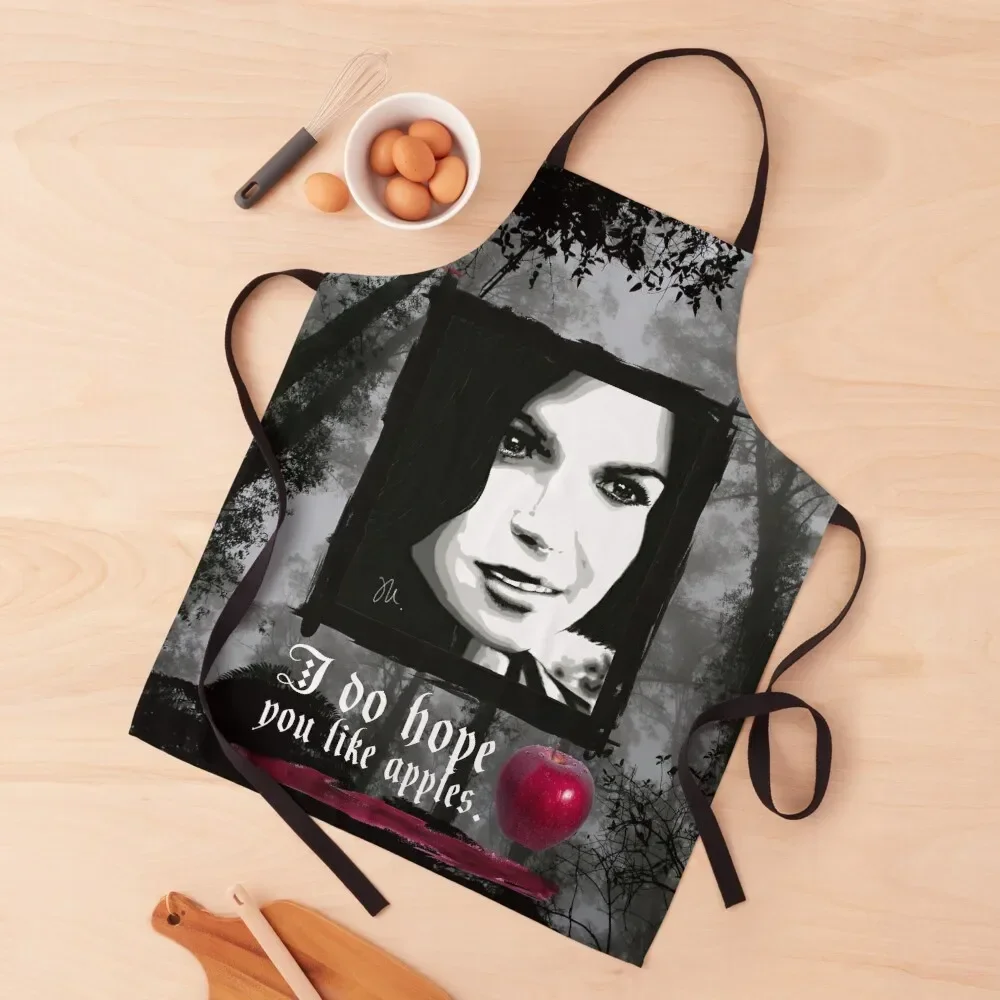 

Mayor Mills - I do hope you like apples Apron Kitchen Man Household Items For Cosmetologist Barista Apron