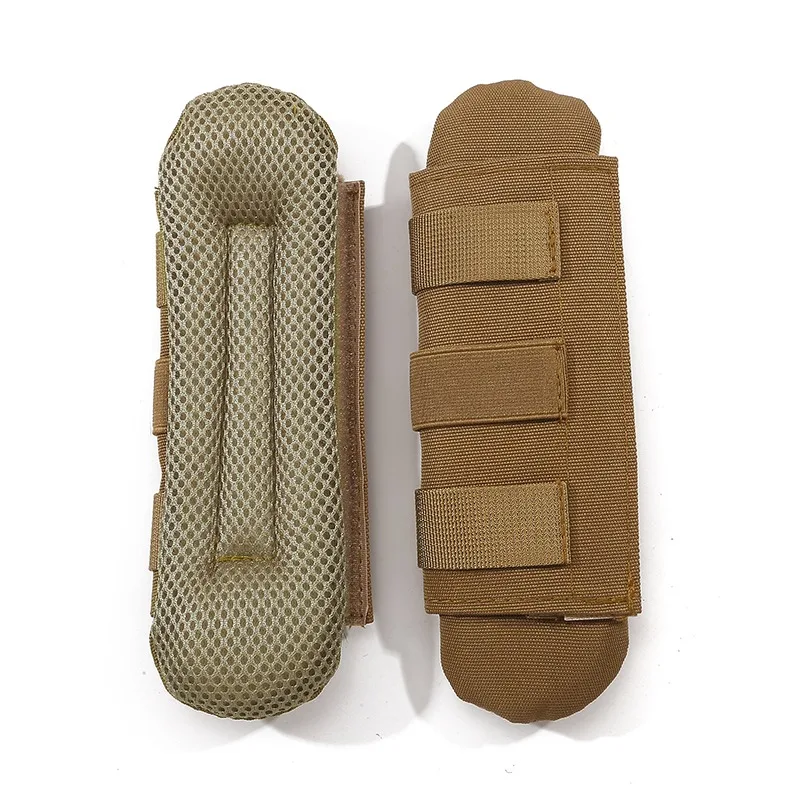 Coussinets de sangle de chasse en nylon émaillé, coussinets de protection en maille, coussin confortable, accessoires de sac à dos de randonnée, FCPC, JPC, 2 pièces