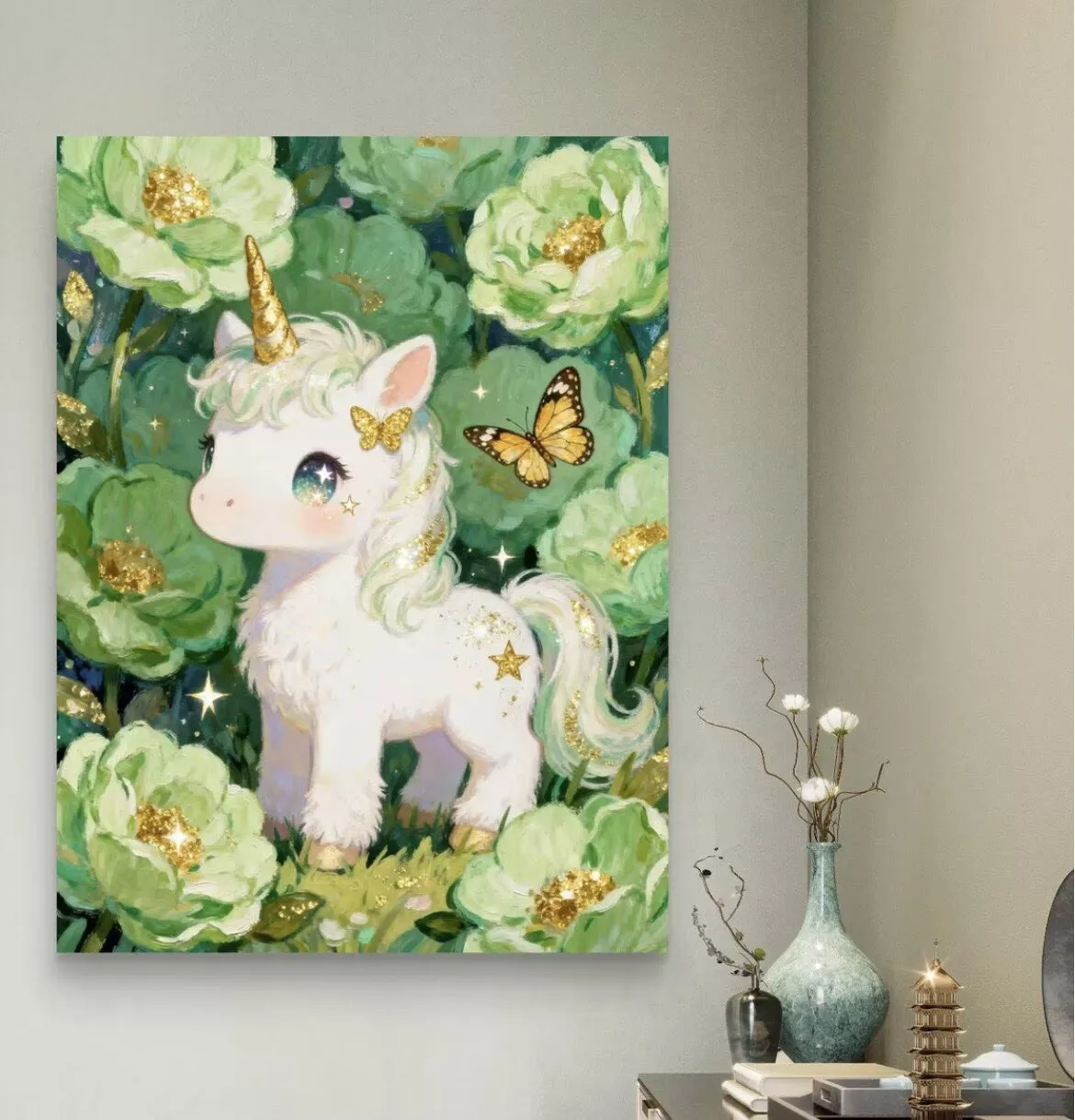 

Набор для вышивания крестиком 9CT 14CT с мультяшным принтом «Лошадь», рукоделие для дома, декор, поделки, с иглами и нитками