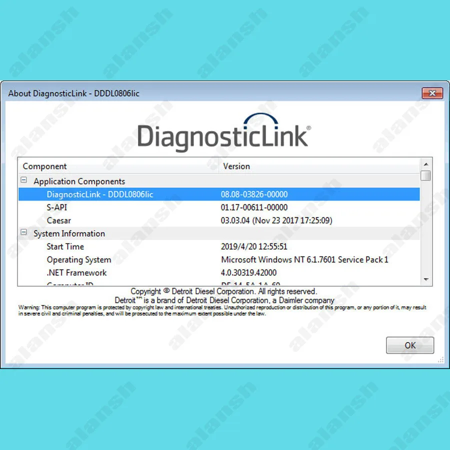 2024 for Detroit Diesel Diagnostic Link v8.09 DDDL 8.19  with Troubleshooting Data + Nitroobd2