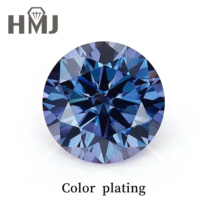 Big Save 20PCS Per Lot  Wholesale Moissanite Stone Round Cut Golden Yellow Color VVS1 Gemstone Jewelry Making GRA Certificate
