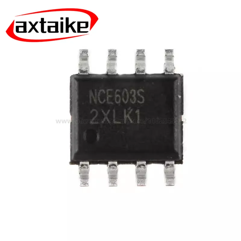10pcs NCE603S SOP-8 60V 6.3A/-6A N+P Channel MOS Field Effect Tube Brand New Authentic