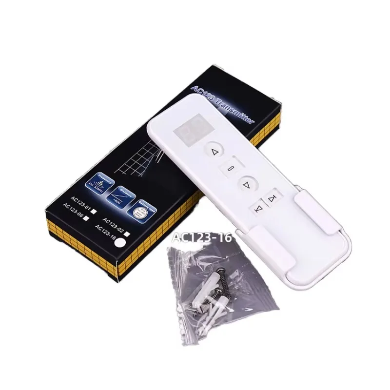AC123-16 Wholesale 16 Electric Smart Curtain Motor Remote Control AOK RF 433.92 A-OK Wireless Emitter Accessories