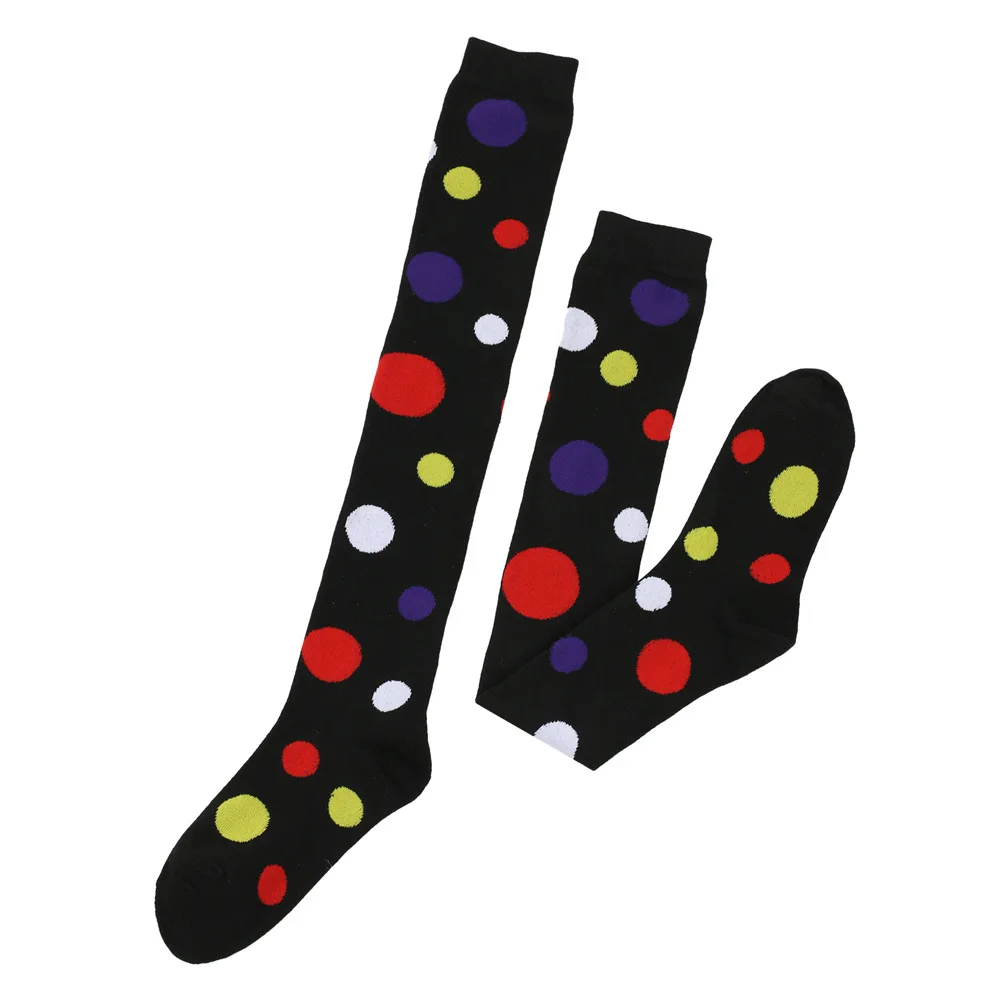Große gepunktete Strümpfe für Damen, über Knie, hohe lange Socken, bunter Kuh-Druck, Anime-Performance, Cosplay-Requisiten, Party, Festival, Geschenke – Detail 16
