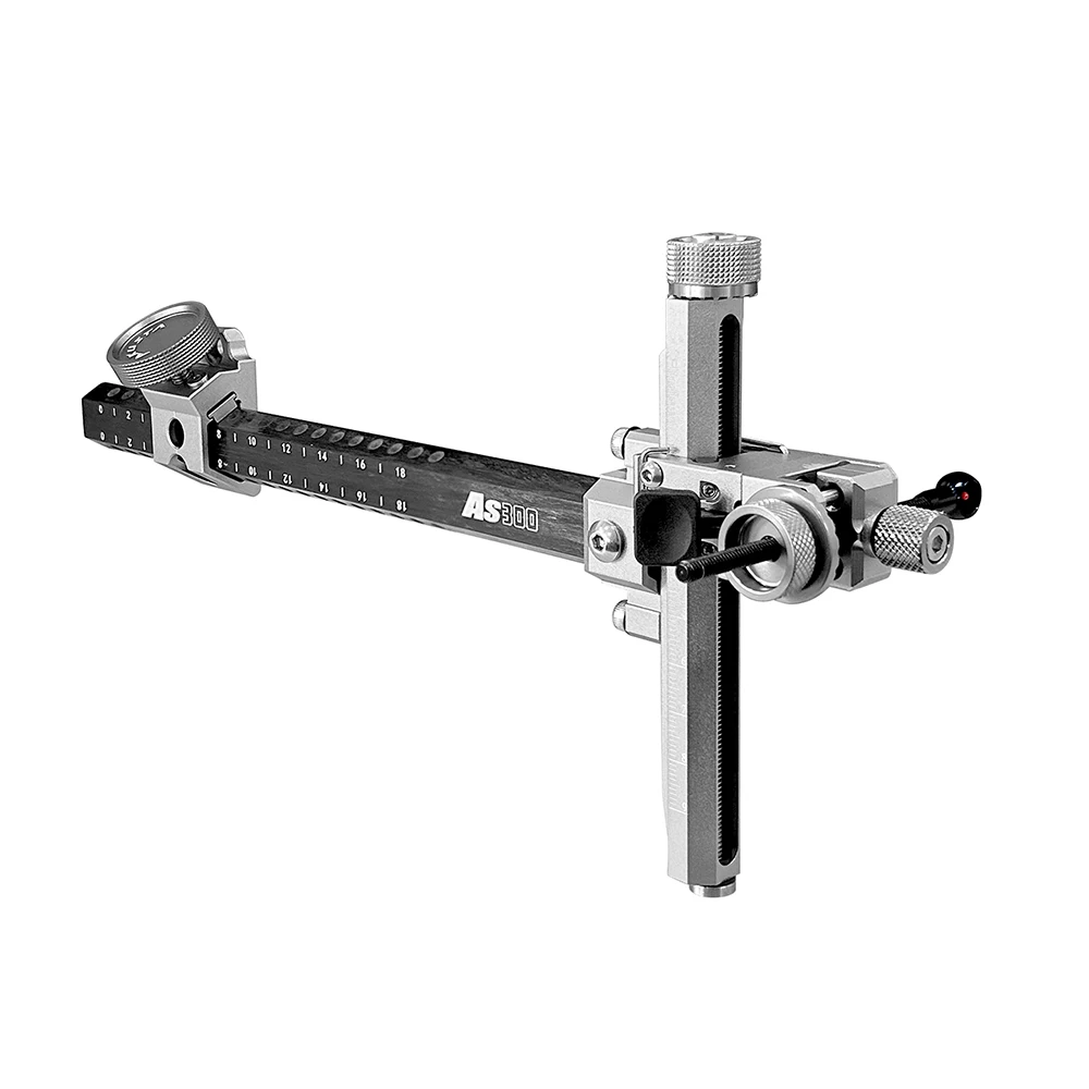 Akusta Rucurve Bow Sight Carbon Aluminium Targeting Jachtboog Pijl Schietaccessoires - afbeelding 1