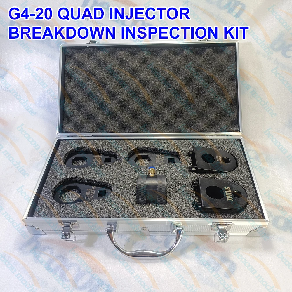 G4-20 Common Rail Injector Disassembling & Testing Tool Set High Precision Fuel System Repair Kit