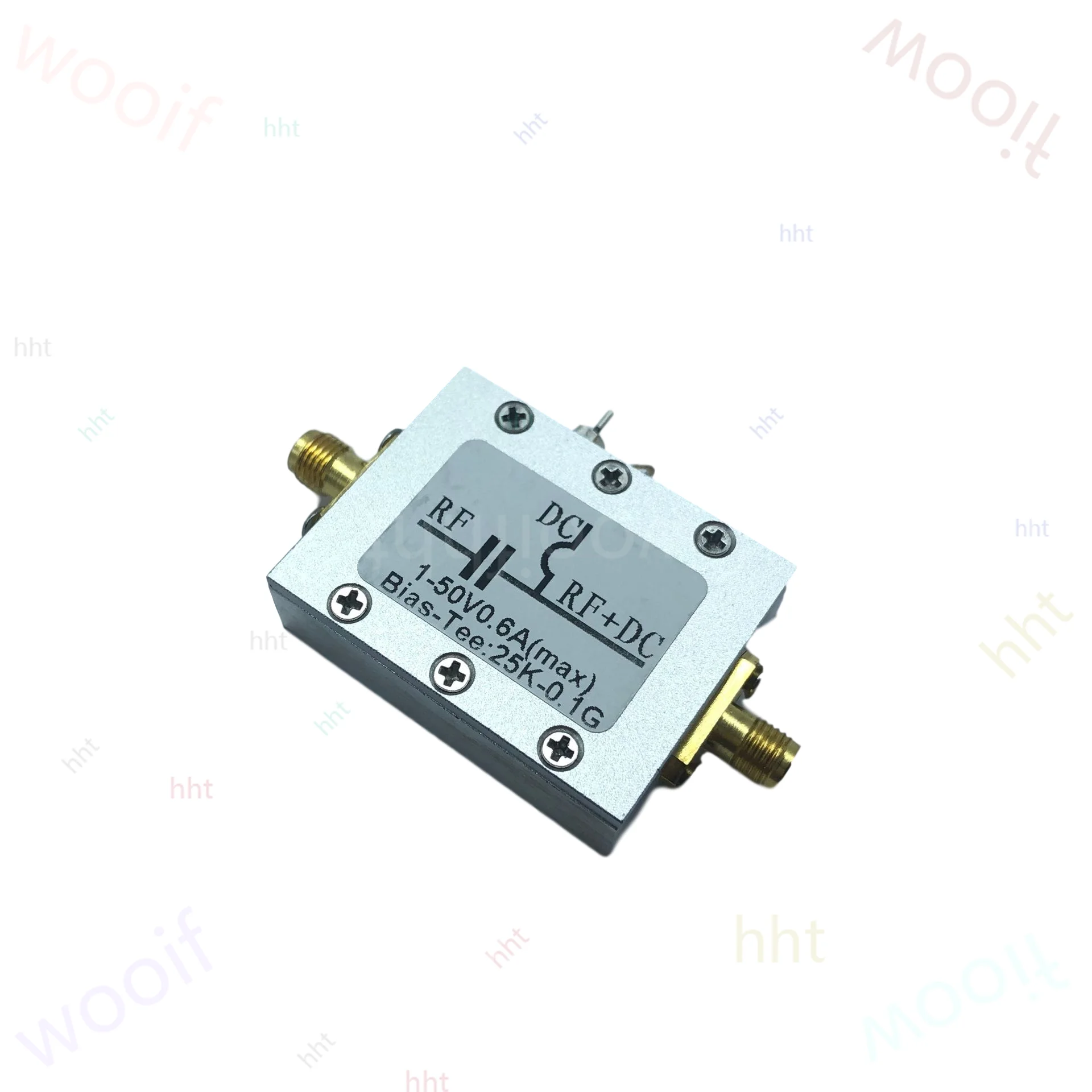 RF Isolators, Biases, Coaxial Feed Bias Tee 25K-100MHz Low Insertion Loss HF AM