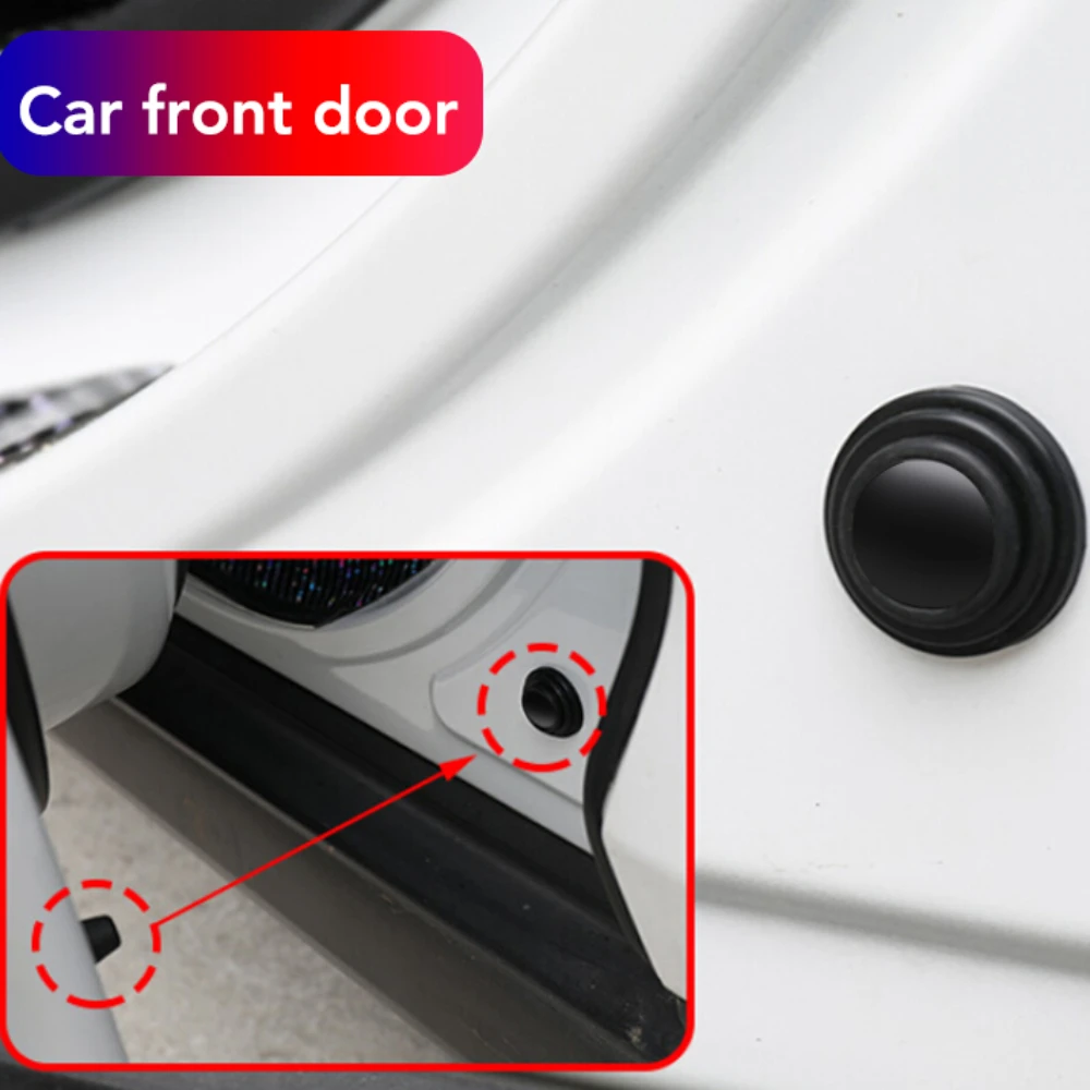 Car Trunk Sound Insulation pad Auto Door shock Absorbing Gasket For Citroen C4 C3 C5 C1 C2 VTS Berlingo Celysee Xsara Picasso view 4