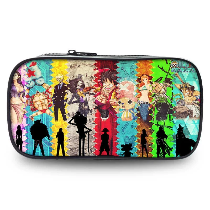 ONE PIECE pencil bag creative pencil bag Luffy Roronoa Zoro