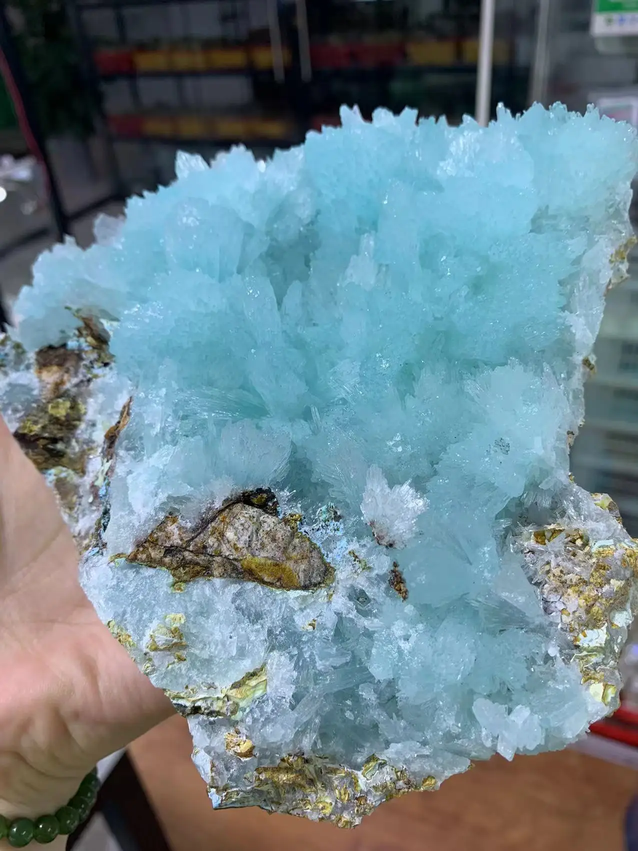 

Natural blue-veins stone Crystal Quartz Energy Gems, Crystal Clusters, Reiki Healing, Gift Decoration, Air Purification,