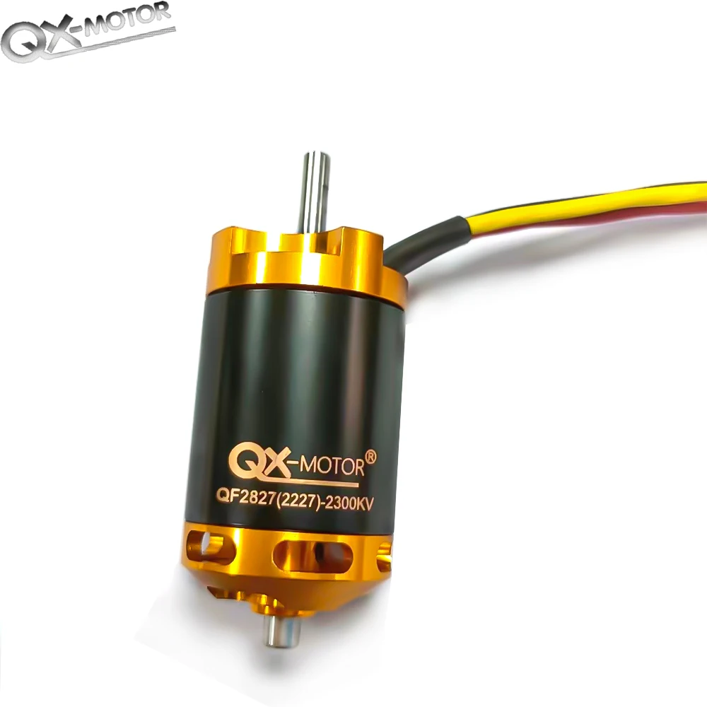 QX-MOTOR bezszczotkowy silnik QF2827 1800kv 2300kv 2600kv 3500kv 3800kv dla 70mm EDF