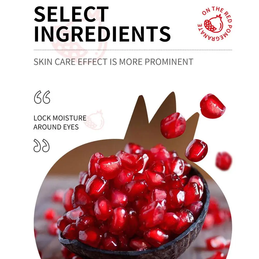 

20g Pomegranate Anti Dark Circle Eye Cream Moisturizing Improving Black Circle Fine Lines Eye Care Cream Eye Skin Care