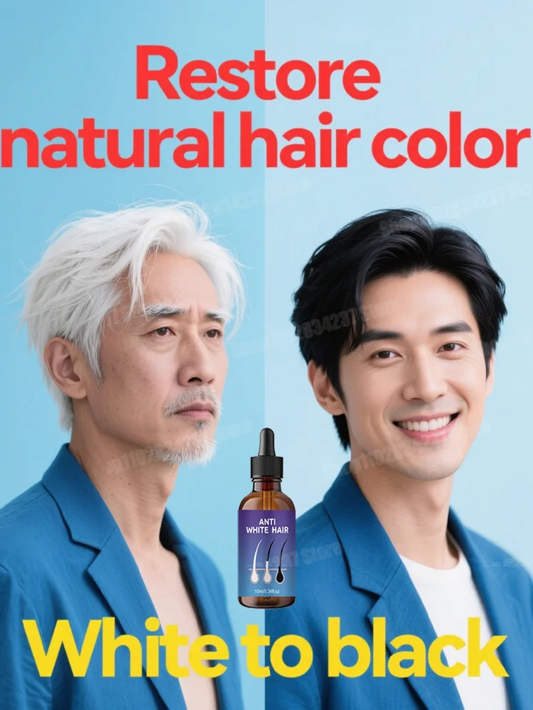 

Натуральная сыворотка для волос против седых волос | Питательный уход за волосами — восстановление белых и затемняющих волос