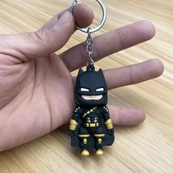 DC Anime Figure Batman Superman Wonder Woman Doll portachiavi borsa portachiavi ornamento accessori giocattolo per bambini regali di compleanno